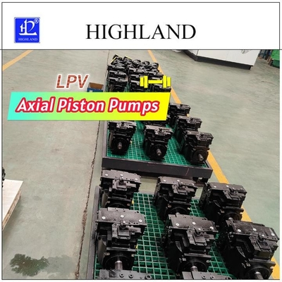 LPV90 انتقال هیدروستاتیک پمپ پیستون محوری 42Mpa فشار بالا 90ml/R حداکثر جابجایی 3000rpm