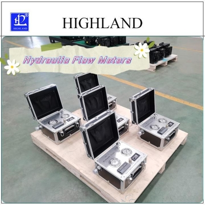 صفحه نمایش داده ها تست کننده هیدرولیک برای اندازه گیری دقیق با سرعت جریان 500L / دقیقه