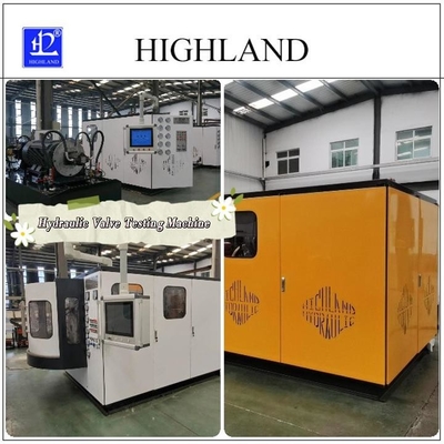 دستگاه آزمایش دریچه های هیدرولیکی HIGHLAND YST450 با فشار 42 Mpa برای آزمایش معدن زغال سنگ
