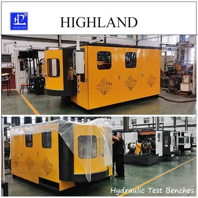 بنک های تست هیدرولیکی HIGHLAND با قدرت 250 Kw و سرعت جریان 500 L/min