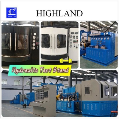 HIGHLAND تست پمپ های هیدرولیک و موتورهای هیدرولیک تست استند برای رینگ حفاری چرخش