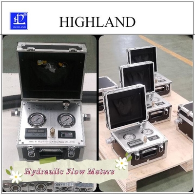 HIGHLAND اندازه گیری جریان هیدرولیکی روغن طراحی قابل جدا کردن محدوده دمای -20C -150C