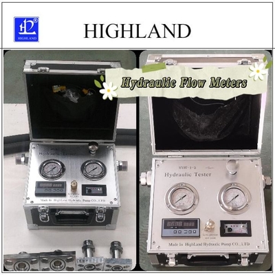 HIGHLAND اندازه گیری جریان هیدرولیکی روغن طراحی قابل جدا کردن محدوده دمای -20C -150C