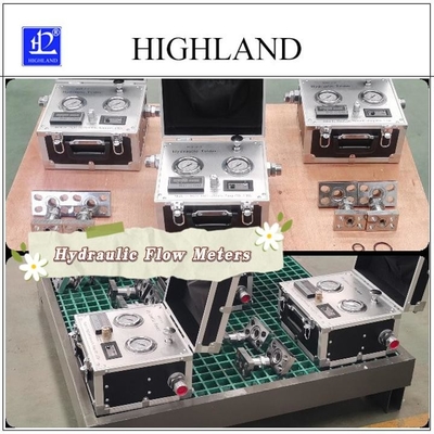 نظارت دقیق بر دمای روغن اندازه گیری جریان هیدرولیک توسط HIGHLAND