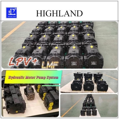 دستي و هیدرولیک کنترل متغیر محوري پمپ های پیستون 90ml/r LPV90 LMF90