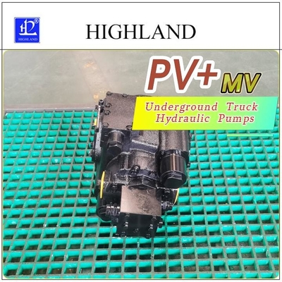 PV22 MV23 پمپ های پیستون هیدرولیک قابل تنظیم برای برتری معدن