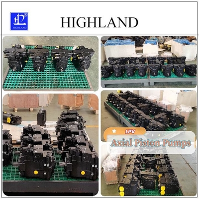 کنترل متغیر دستی و هیدرولیک پمپ های پیستون محوری 90cc/R