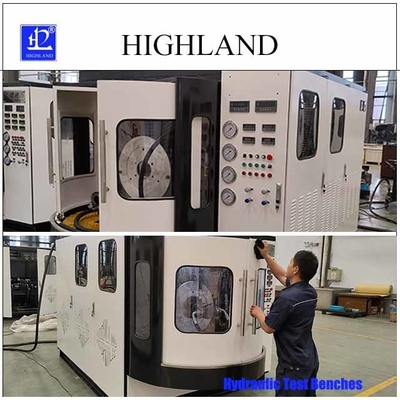 HIGHLAND بنک تست هیدرولیک کاملا خودکار - سرعت جریان 500 لیتری/دقیقه