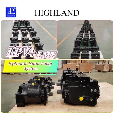 سیستم پمپ هیدرولیک موتور 149KW 1 سال گارانتی قطعات هیدرولیک
