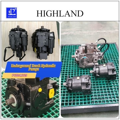 PV22 MV23 پمپ های هیدرولیکی کامیون زیرزمینی بهره وری بهبود یافته