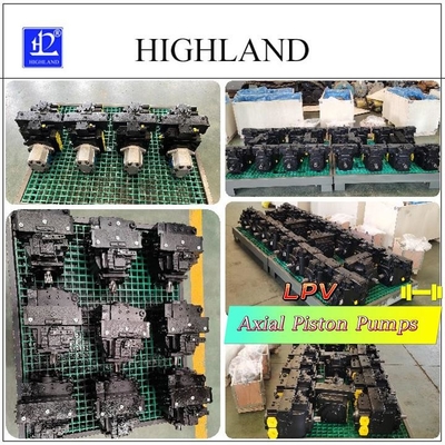 پمپ پیستون هيدرولیک آهن ریخته شده برای رنگ سیاه با ظرفیت فشار بالا