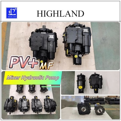 هیلند 35Mpa فشار نامی مخلوط کننده ترانزیتی پمپ هیدرولیک سرعت 3200rpm