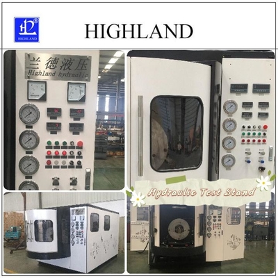 حفاری های محلی استند های تست هیدرولیک 380 L/Min نرخ جریان برای عملکرد پایدار