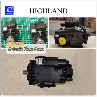 پمپ پیستونی محوری Highland HPV110-MA-L-23 110ml/r با جابجایی متغیر با راندمان بالا برای درایو کمباین هاورستر