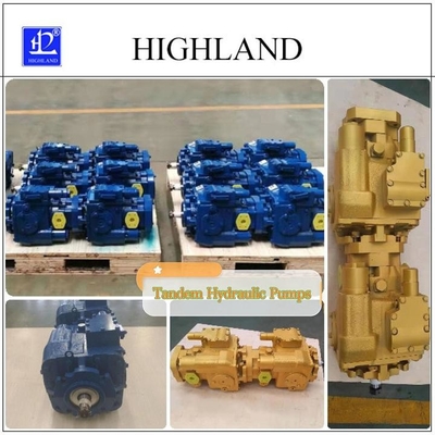 پمپ هیدرولیک پیستون آهن ریخته صنعتی برای ماشین آلات سنگین