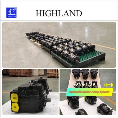 سیستم پمپ هیدرولیک موتور آهن ریخته شده فشار حداکثر 42Mpa