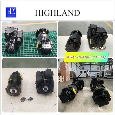 پمپ هیدرولیک مخلوط کننده سرعت 3200rpm با جابجایی متغیر پمپ پیستون حلقه بسته