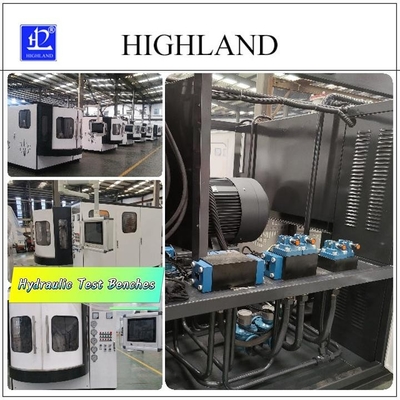 بنک های آزمون هیدرولیک حرفه ای با فشار 160 Kw و 42 Mpa