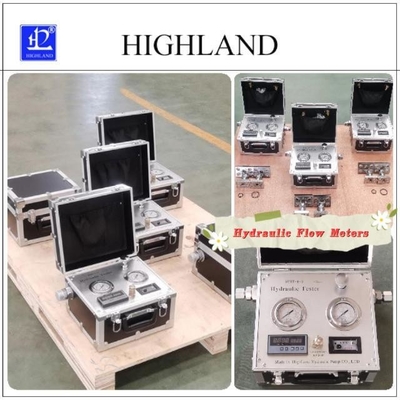 تست کننده هیدرولیک با جریان بالا برای فشار حداکثر 420 بار طراحی HIGHLAND