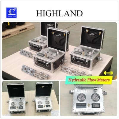 تست کننده هیدرولیک با جریان بالا برای فشار حداکثر 420 بار طراحی HIGHLAND