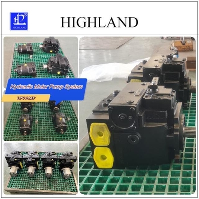 149kw سیستم پمپ موتور آهن ریخته در قاب پلائیوود قطعات هیدرولیکی بارگذاری دستی