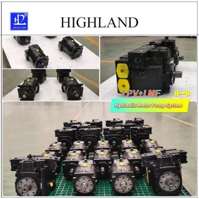 سیستم پمپ هیدرولیک موتور آهن ریخته شده با کنترل دستی