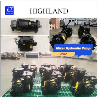 3200rpm سرعت مخلوط کننده سیمان پمپ پیستون هیدرولیک 35Mpa فشار نامی