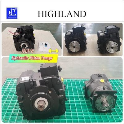 پمپ پیستونی محوری Highland HPV110-MA-R-23 110ml/r 42MPa فشار بالا برای سیستم هیدرولیک Agricultural Harvester