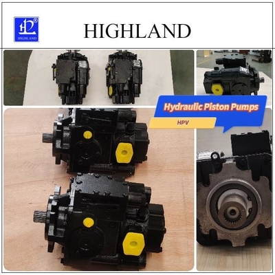 110cc/r پمپ پیستون هیدرولیک بارگذاری دستی برای خردکن موبایل